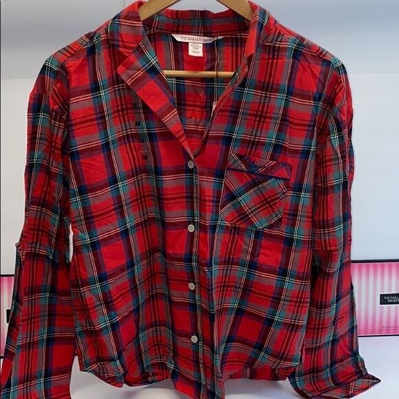 NWT VICTORIA SECRET Christmas PAJAMA Set - Picture 5 of 9